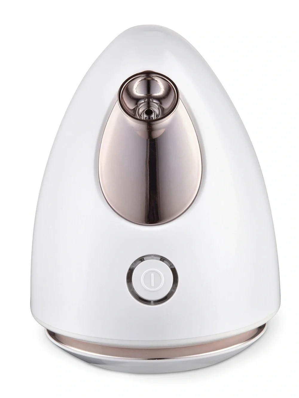 Gaiam White Facial Steamer with Nano Ionic 360 Rotatable Nozzle